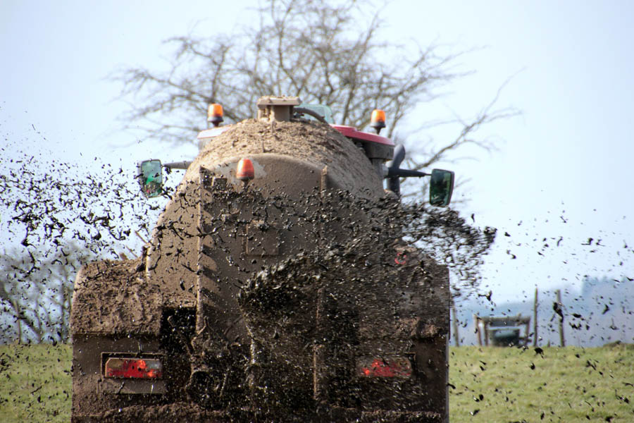 Slurry spreading