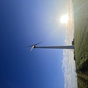 Alternative view of Boghead Wind Turbine