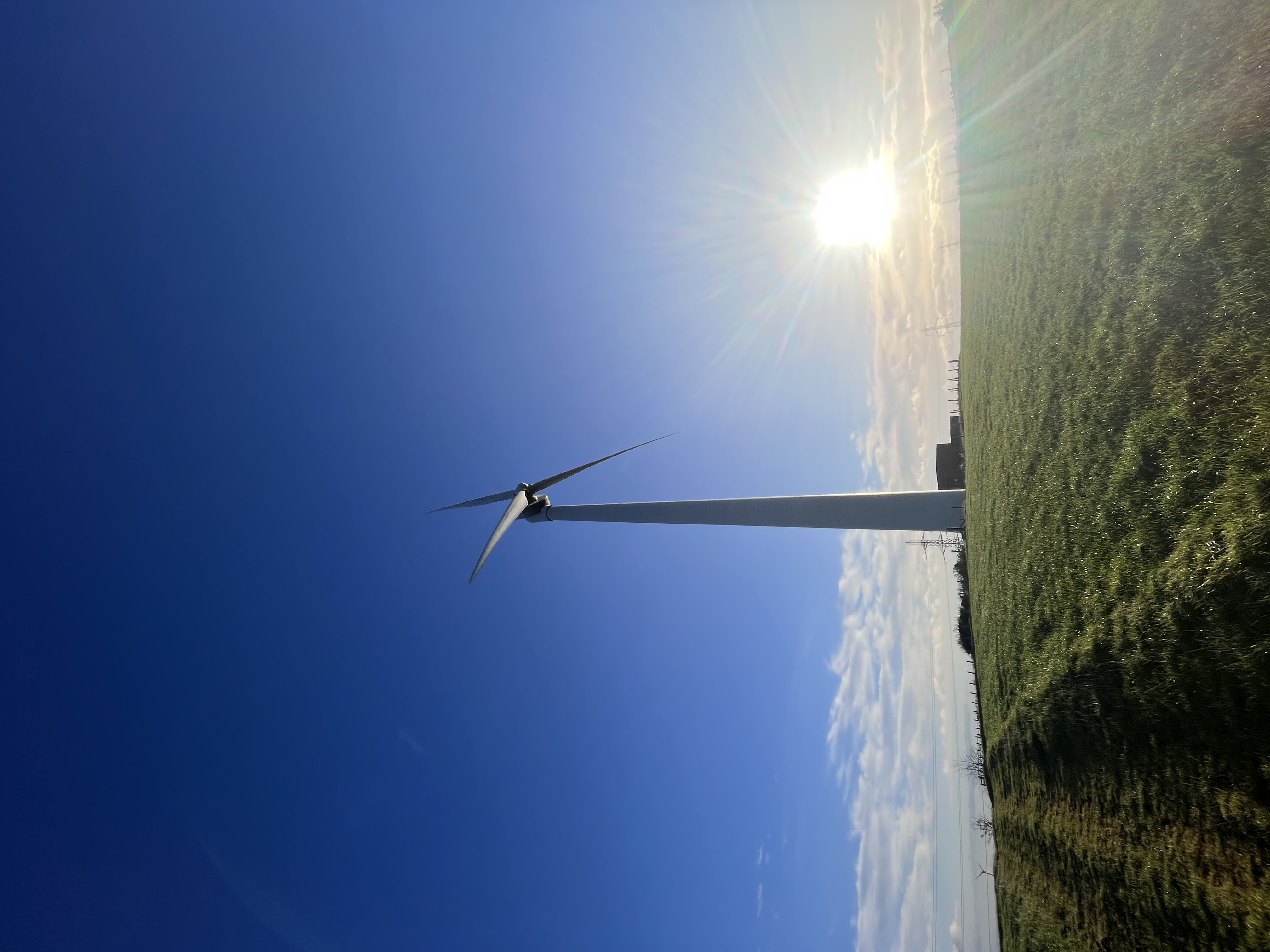 Alternative view of Boghead Wind Turbine