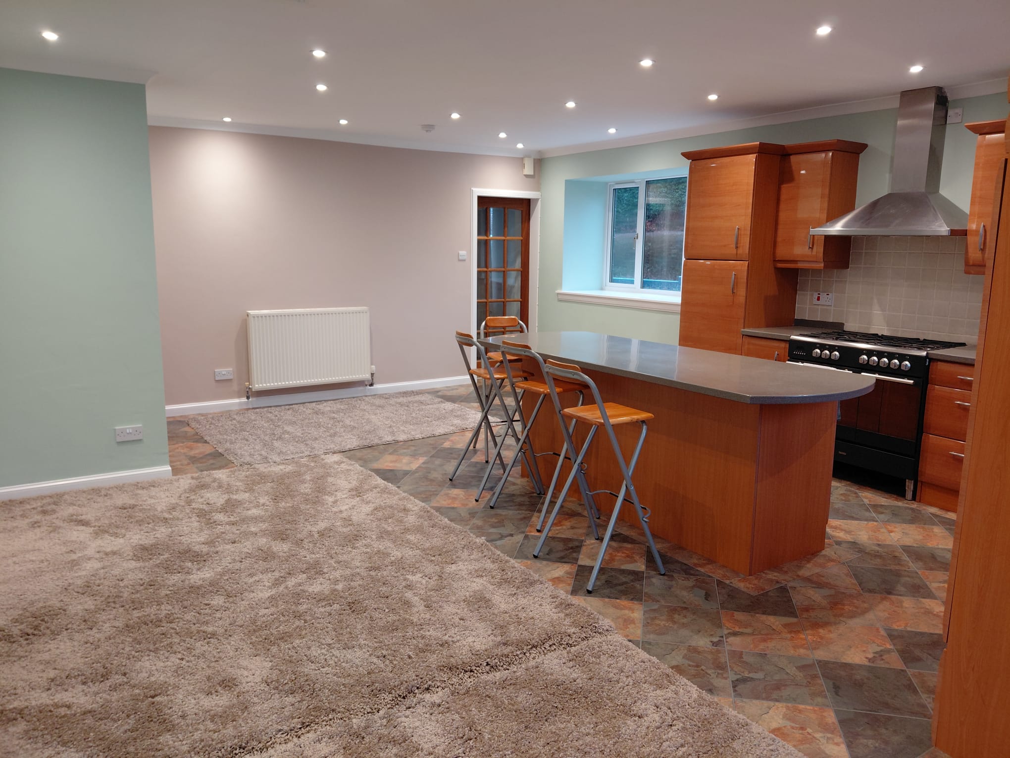 Alternative view of East Langton Farmhouse