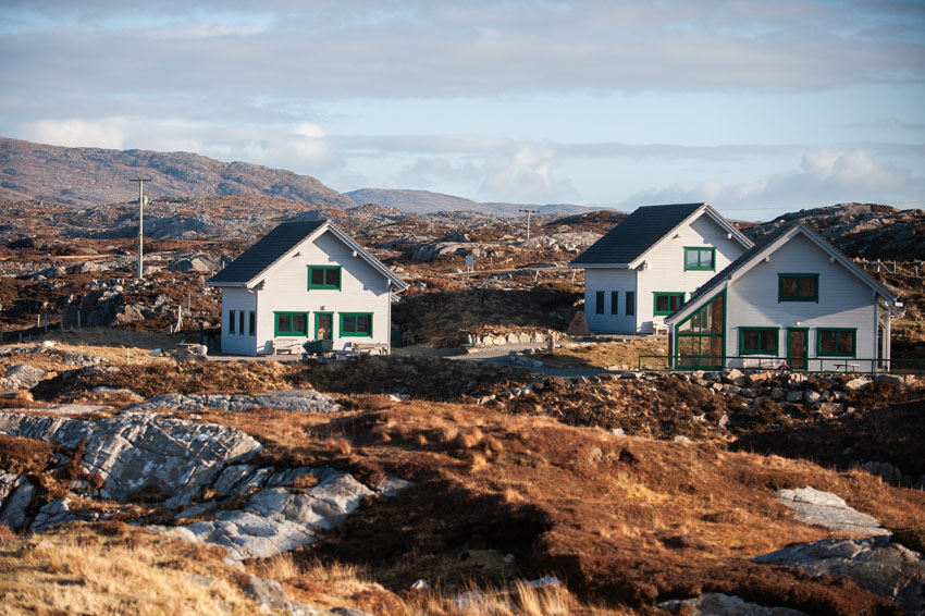 Finsbay holiday lodges