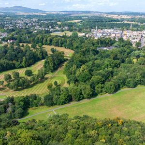 Alternative view of Newbattle Golf Course