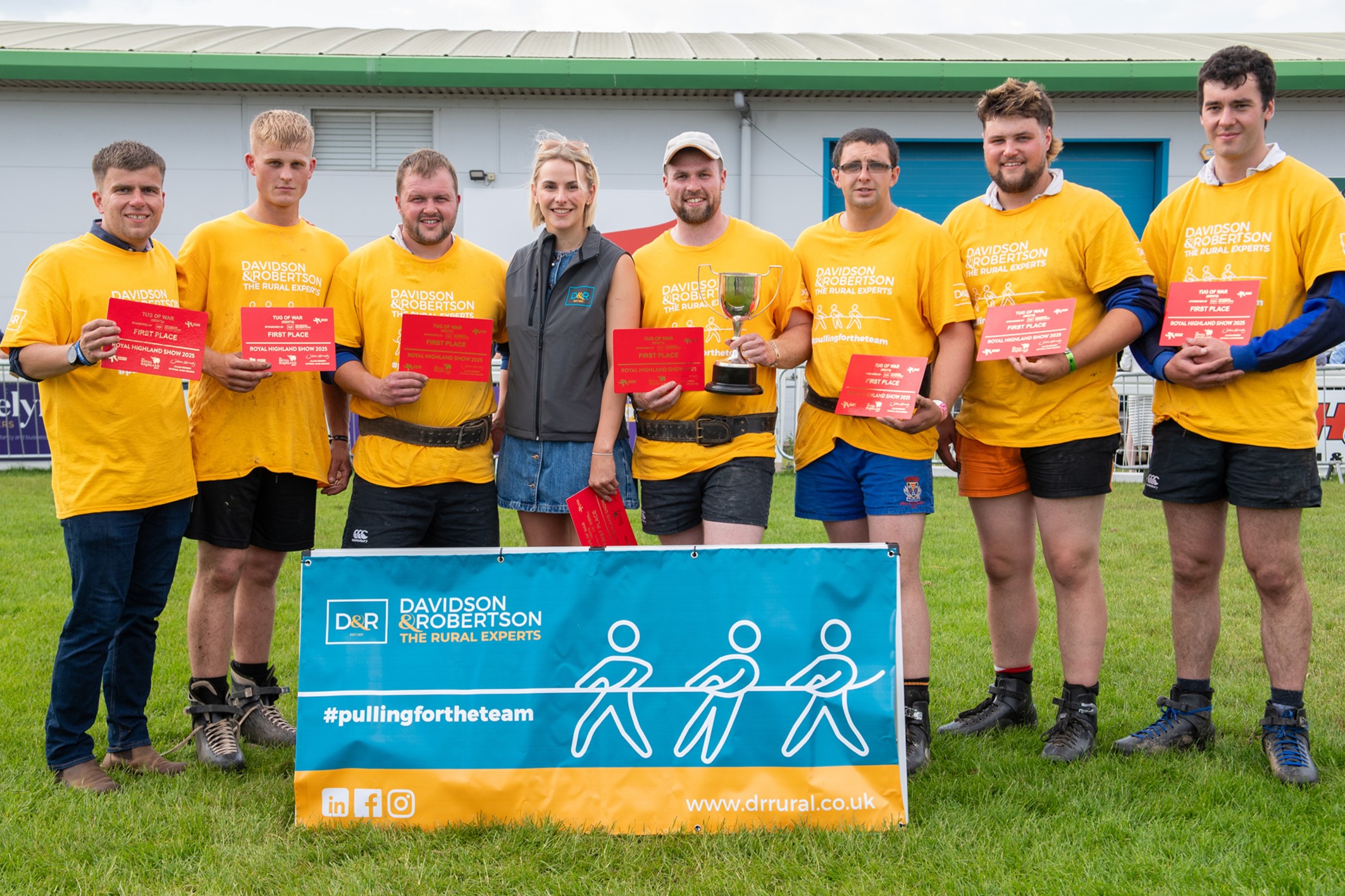 Tug of War final at Royal Highland Show