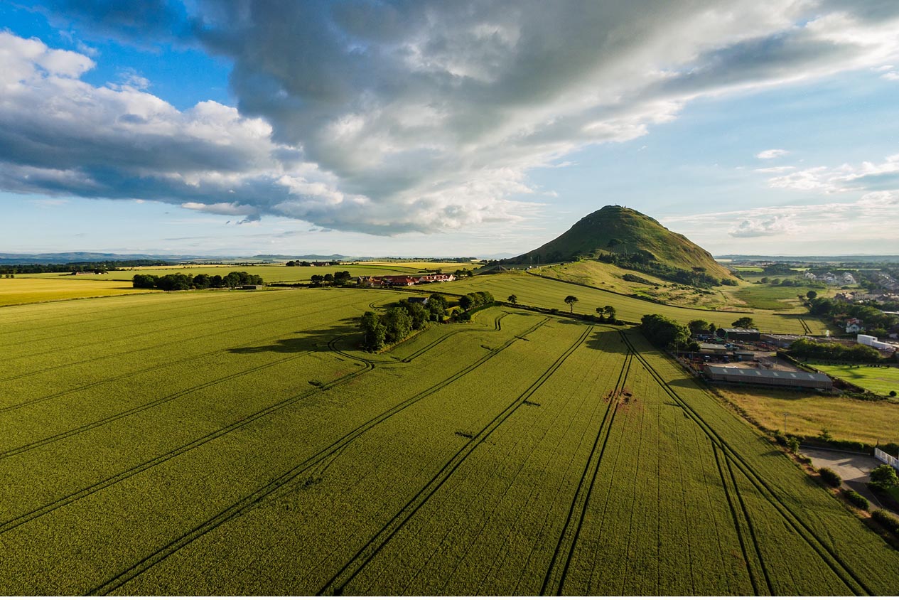 Farmland in Scotland