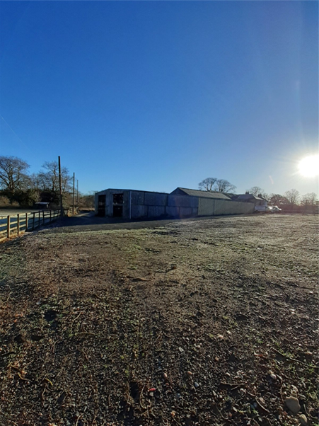 Alternative view of Craigton Lay Down Ground, Craigton Steading