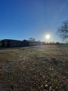 Alternative view of Craigton Lay Down Ground