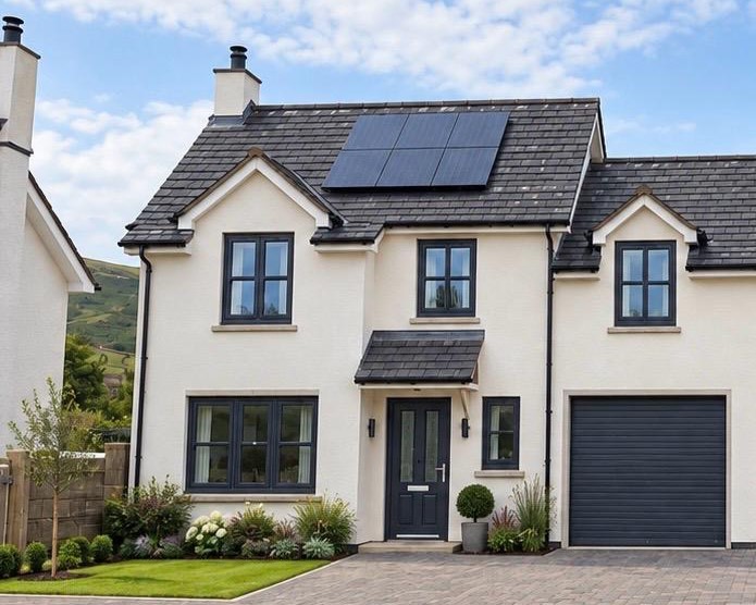 Lorton new build link detatched house